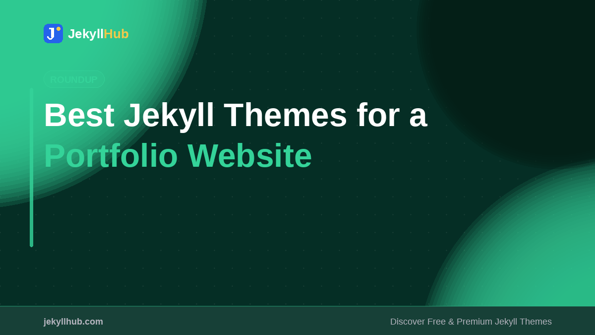Best Jekyll Themes for a Portfolio Website (2026)
