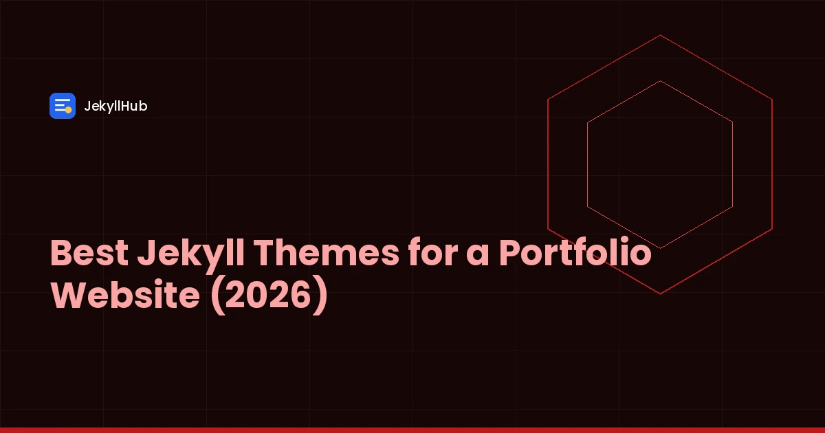 Best Jekyll Themes for a Portfolio Website (2026)