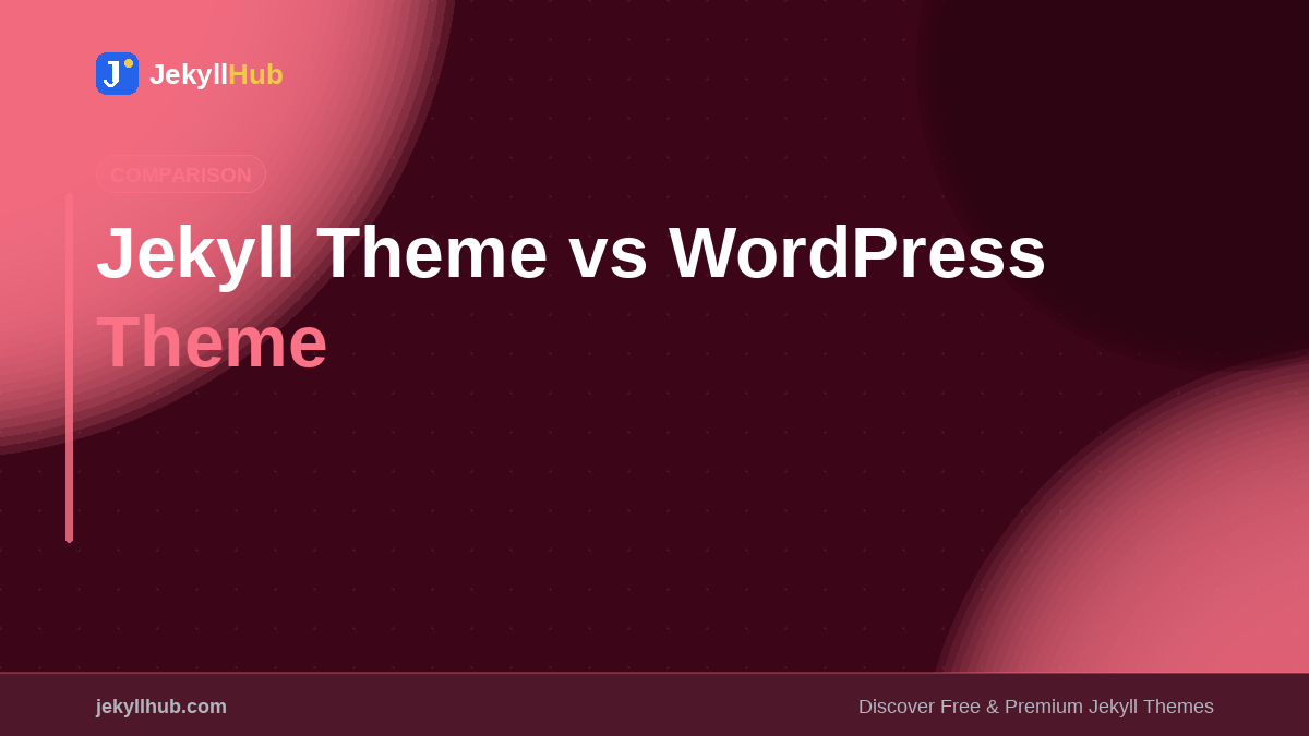 Jekyll Theme vs WordPress Theme: Which Should You Choose in 2026?
