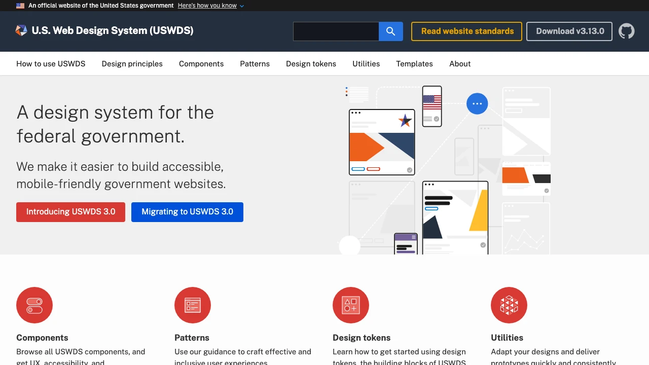 US Web Design System