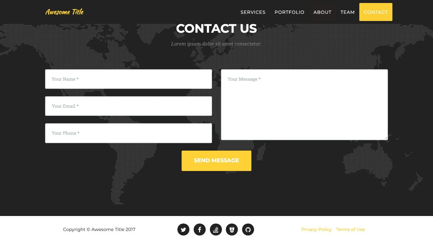 Agency Jekyll Theme screenshot 3