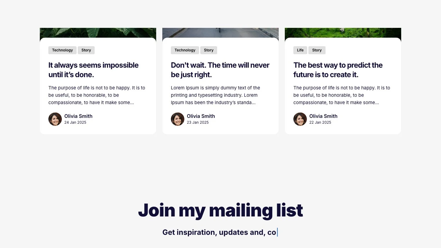 Aura Pro Jekyll Theme screenshot 3
