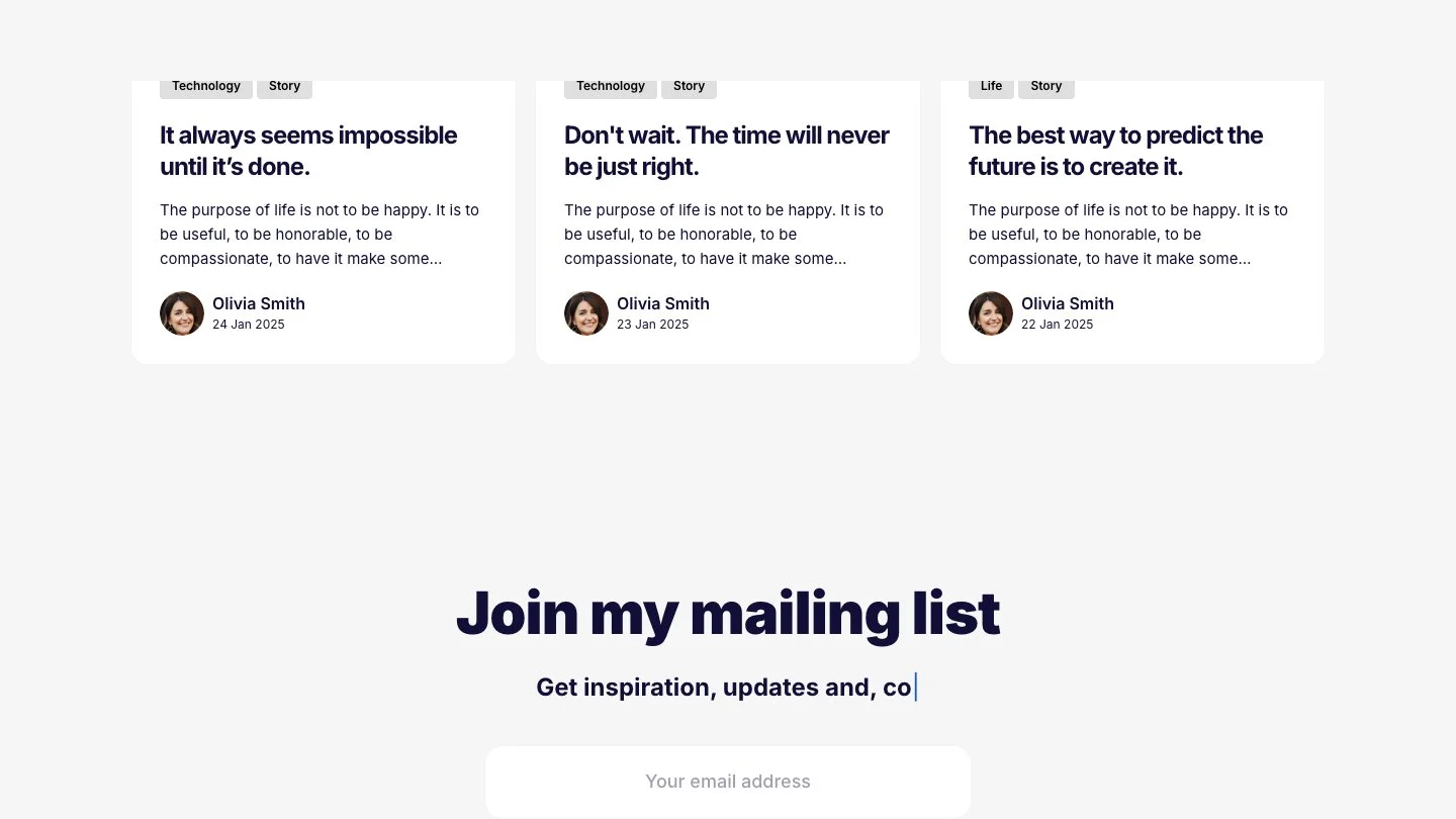 Aura Jekyll Theme screenshot 3