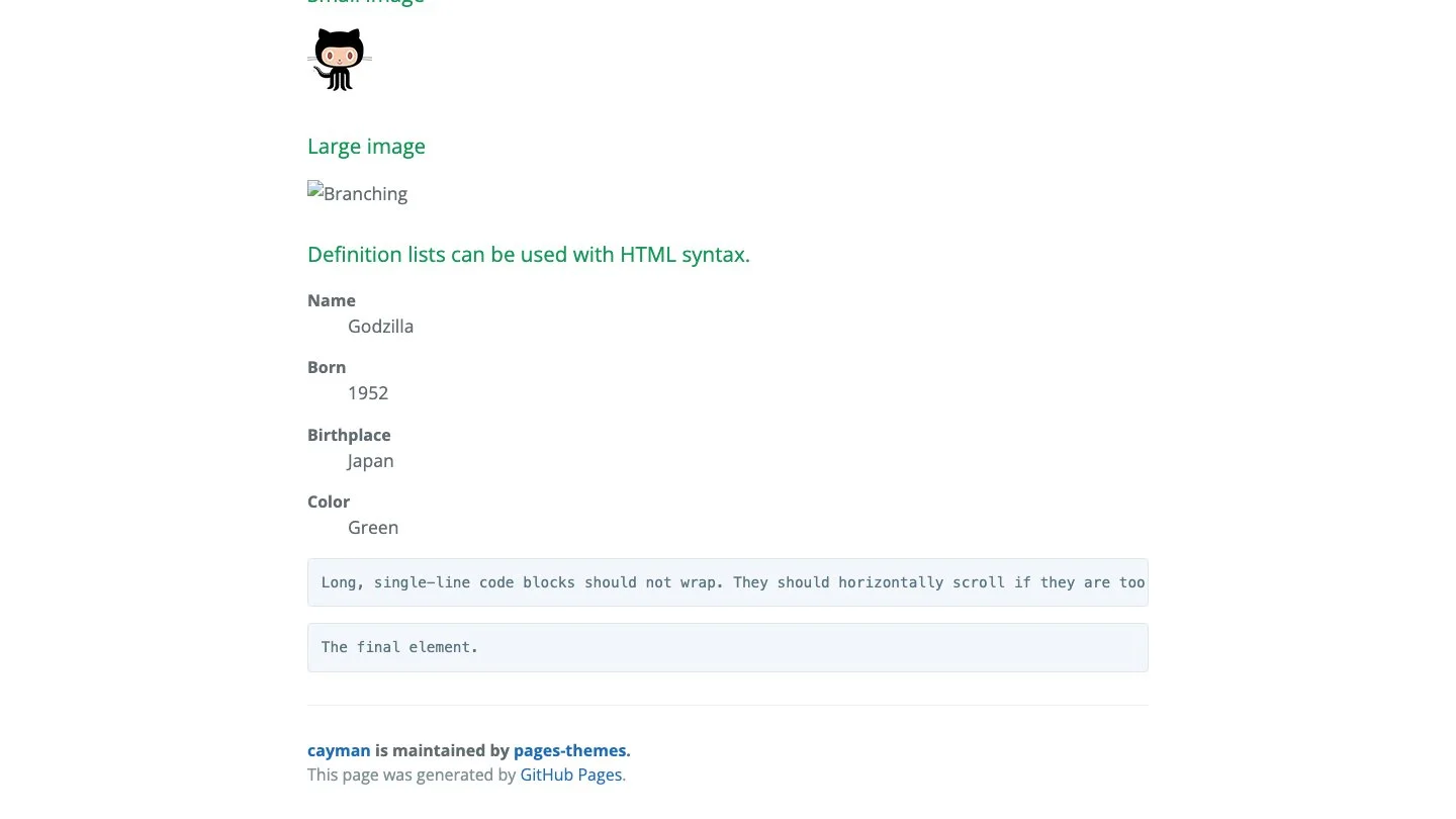 Cayman Jekyll Theme screenshot 3