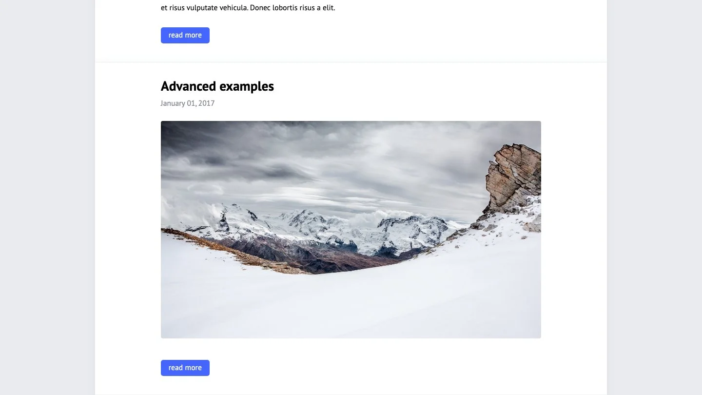 Contrast Jekyll Theme screenshot 3