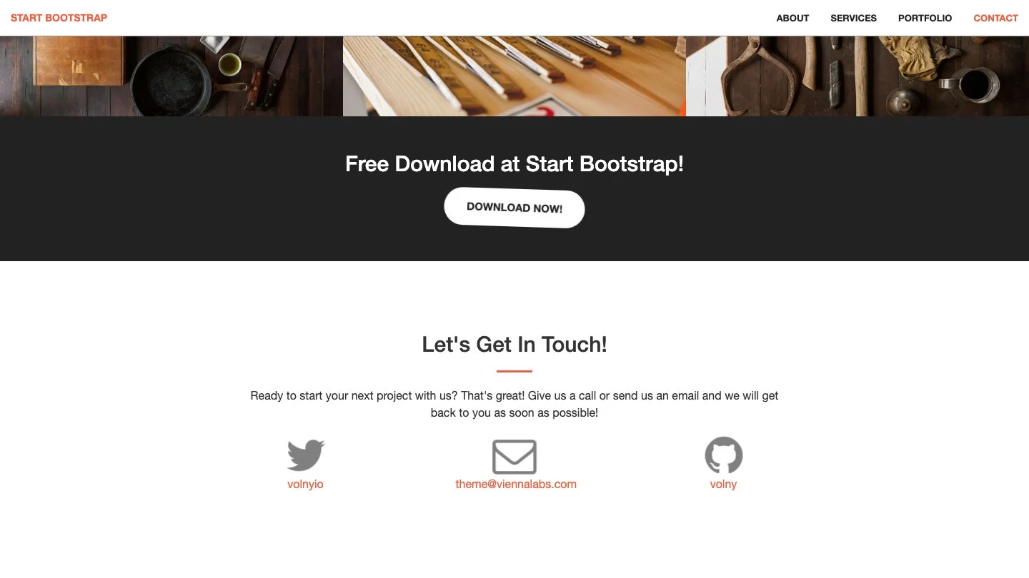 Creative Jekyll Theme screenshot 3