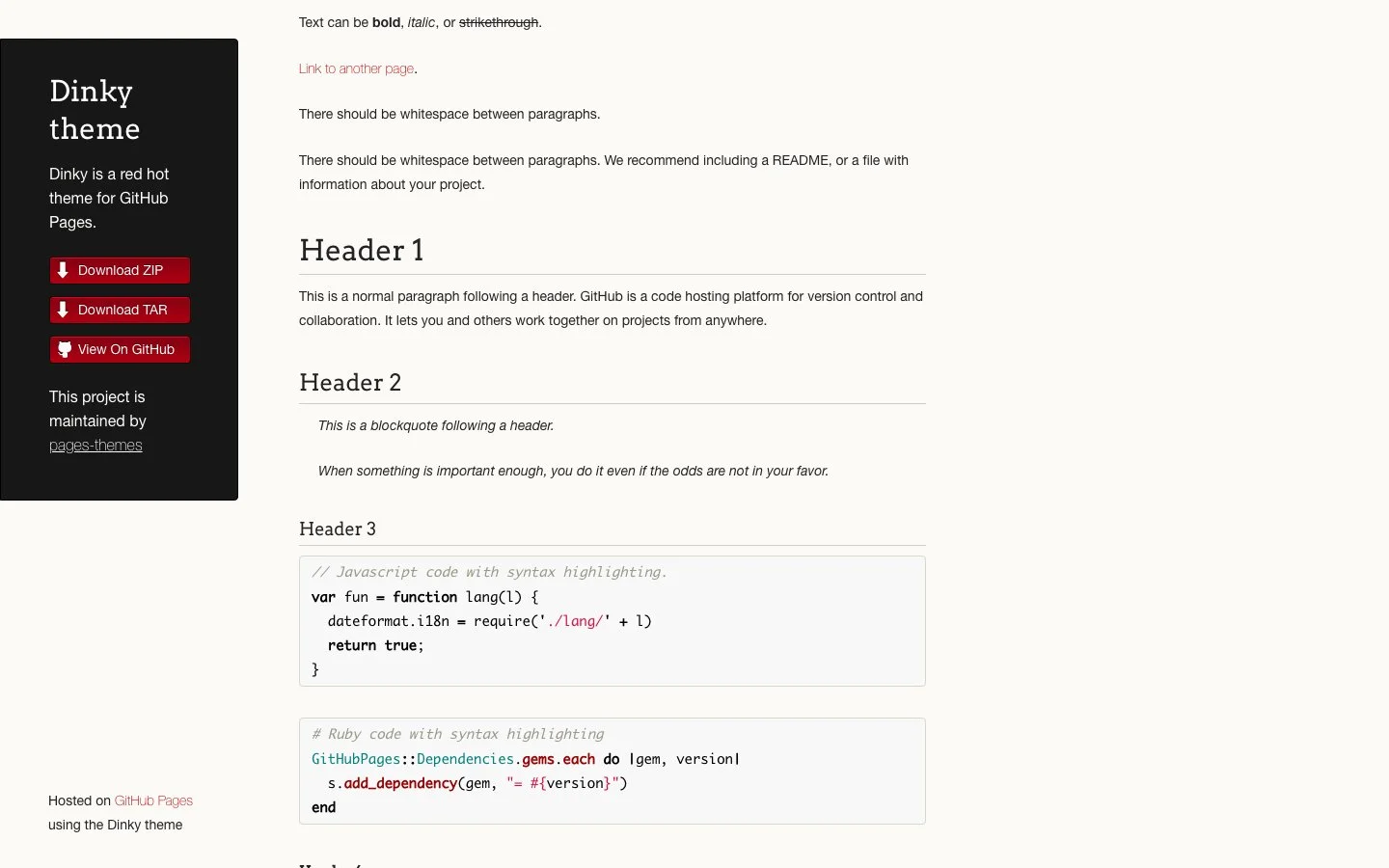 Dinky screenshot 1