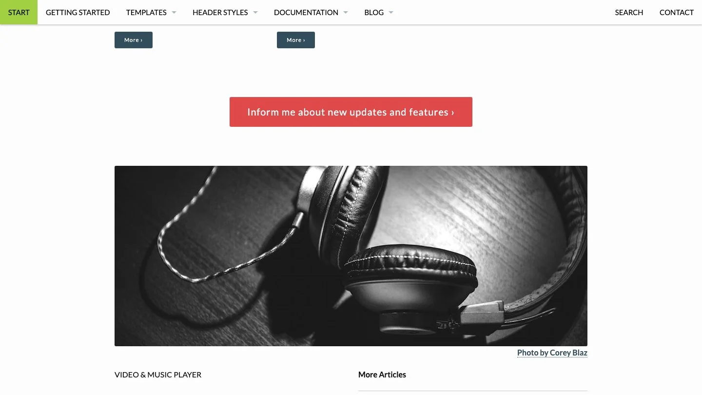 Feeling Responsive Jekyll Theme screenshot 2