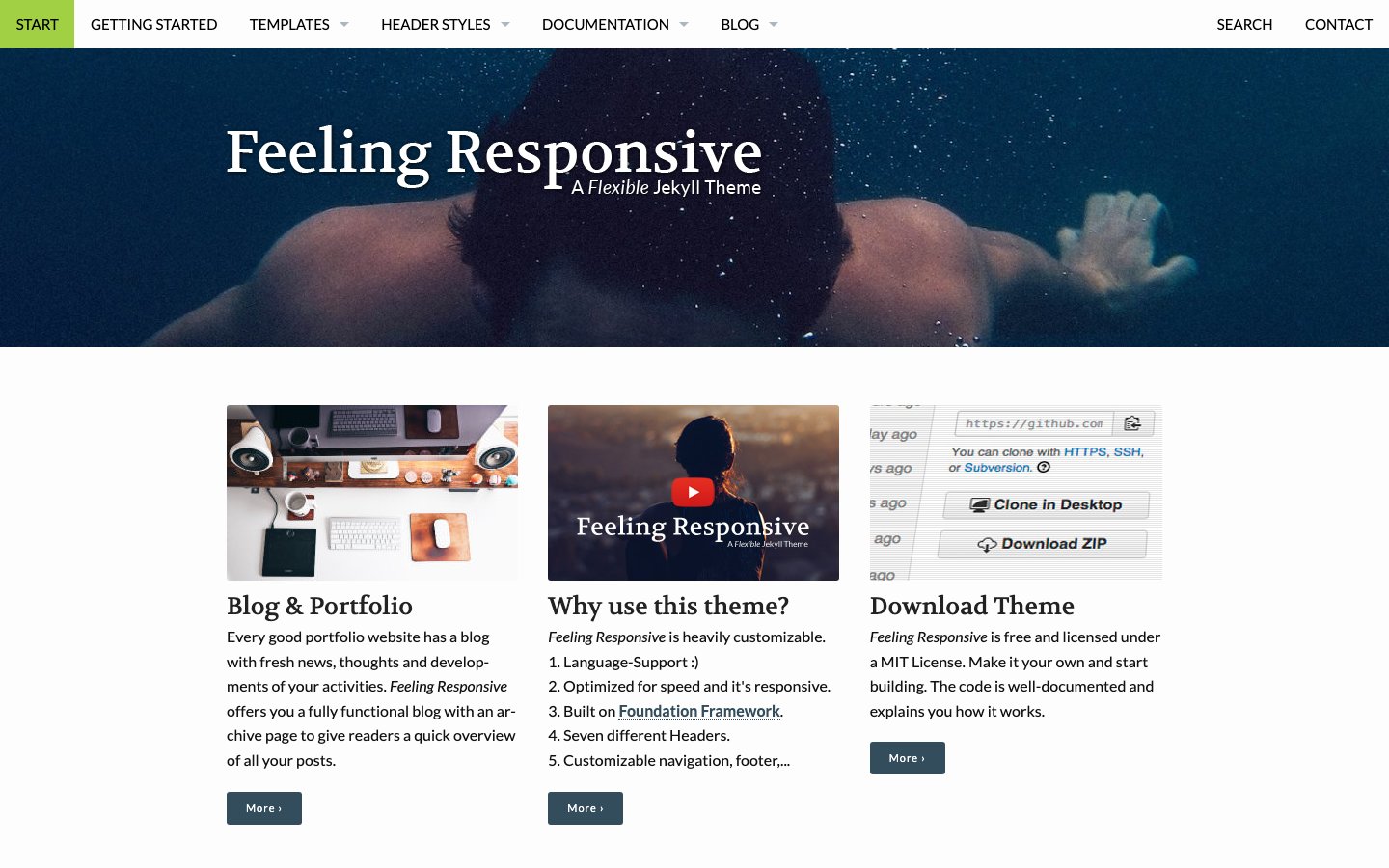 Feeling Responsive screenshot 1