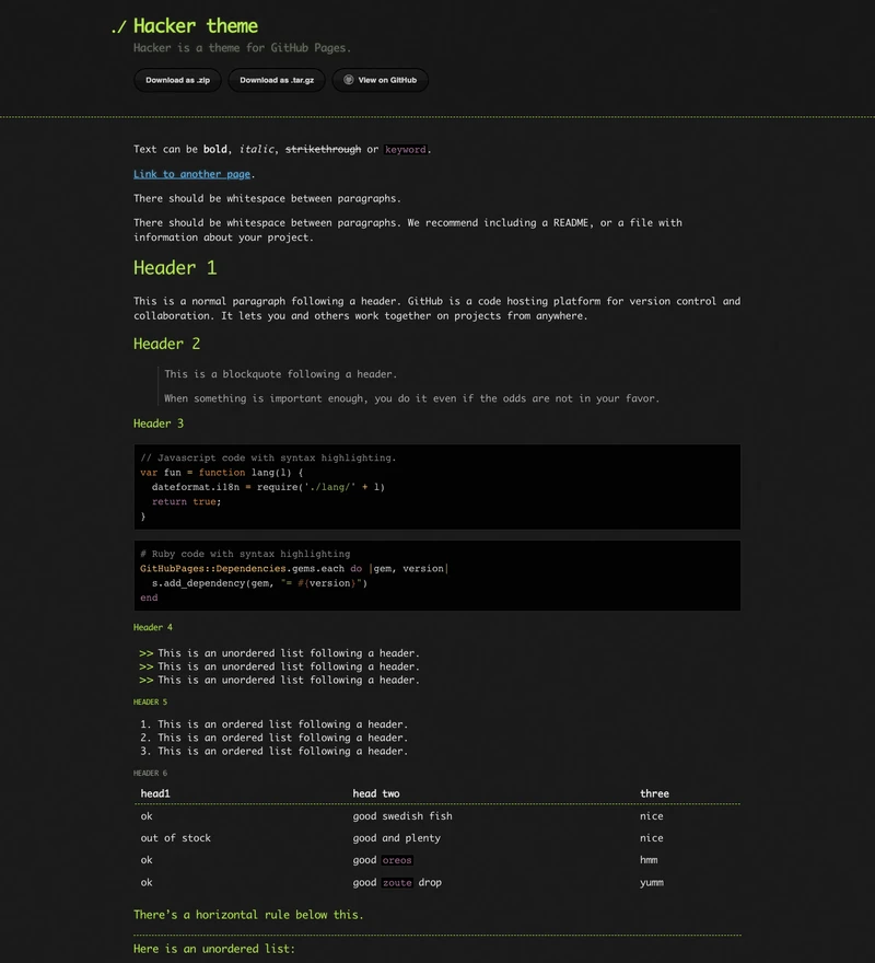 Hacker preview