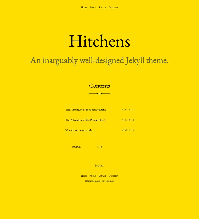 Hitchens preview