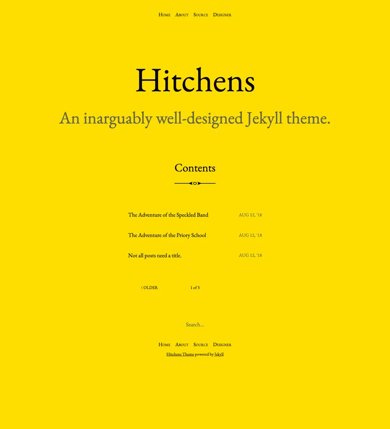 Hitchens preview