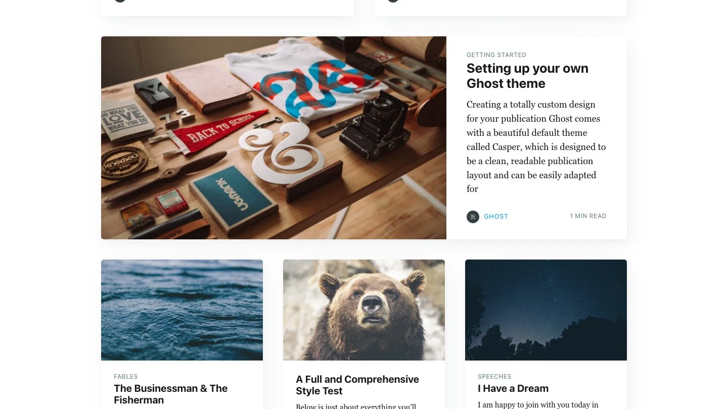 Jasper2 Jekyll Theme screenshot 2