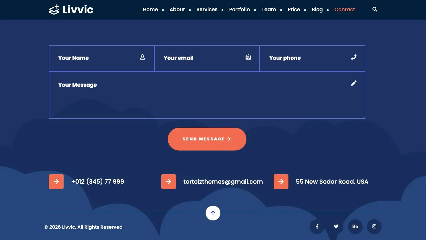 Livvic Jekyll Theme screenshot 3