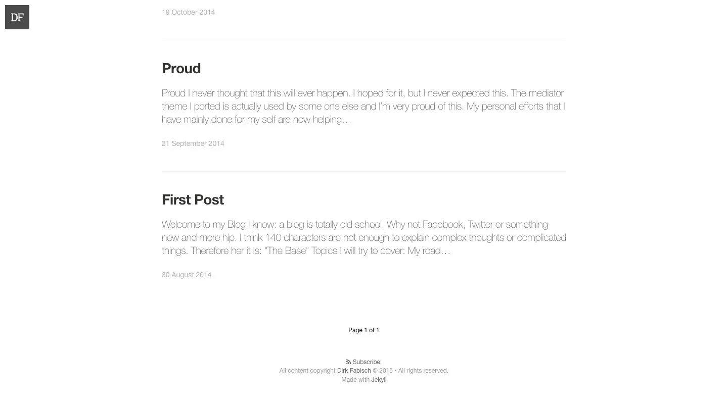 Mediator Jekyll Theme screenshot 3