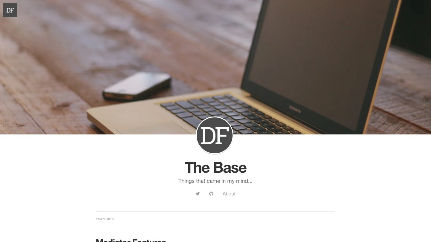 Mediator Jekyll Theme screenshot 1