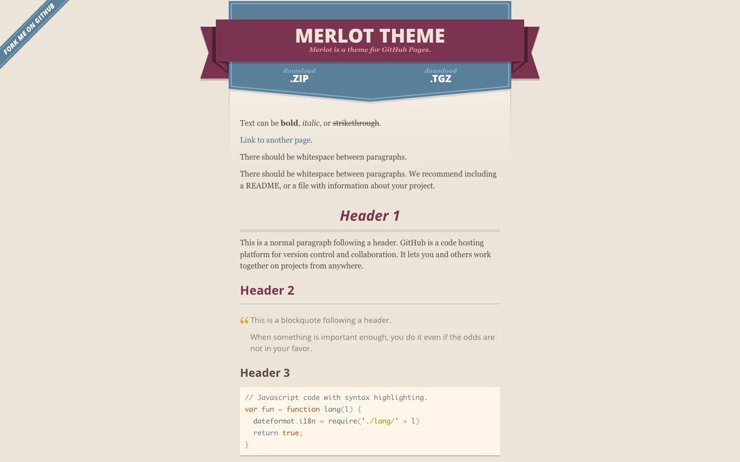 Merlot screenshot 1
