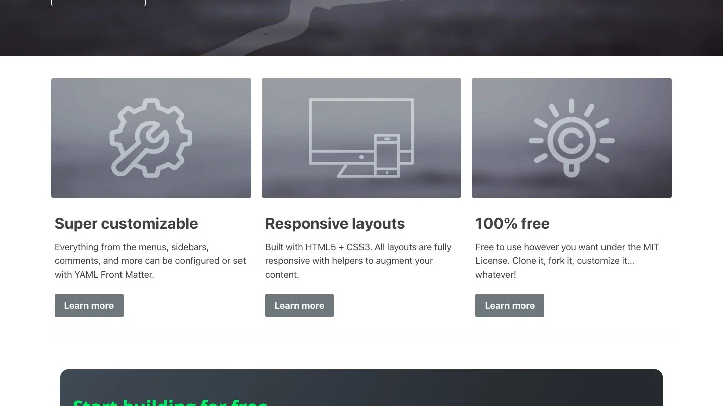 Minimal Mistakes Jekyll Theme screenshot 2