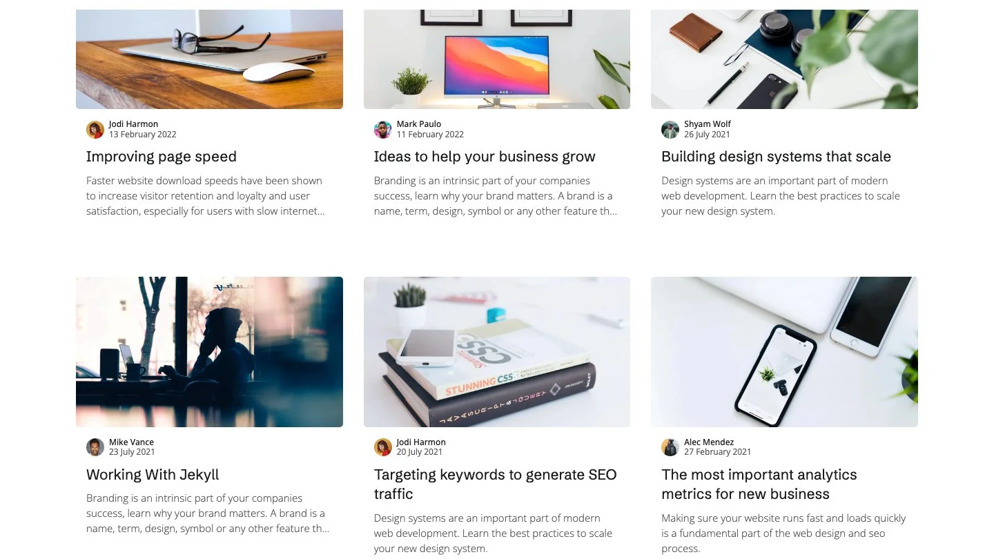 Origin Jekyll Theme screenshot 2