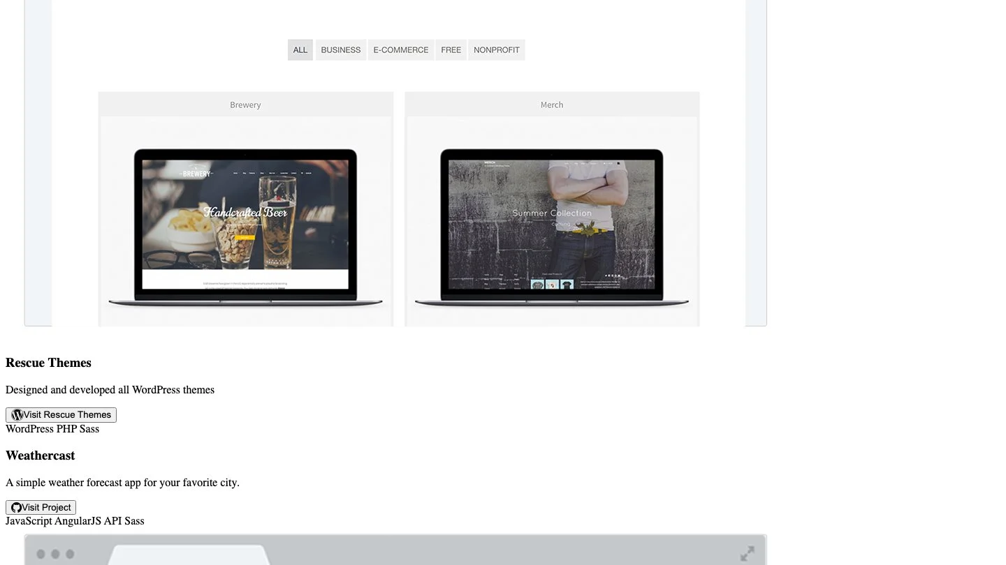 Phantom Jekyll Theme screenshot 2