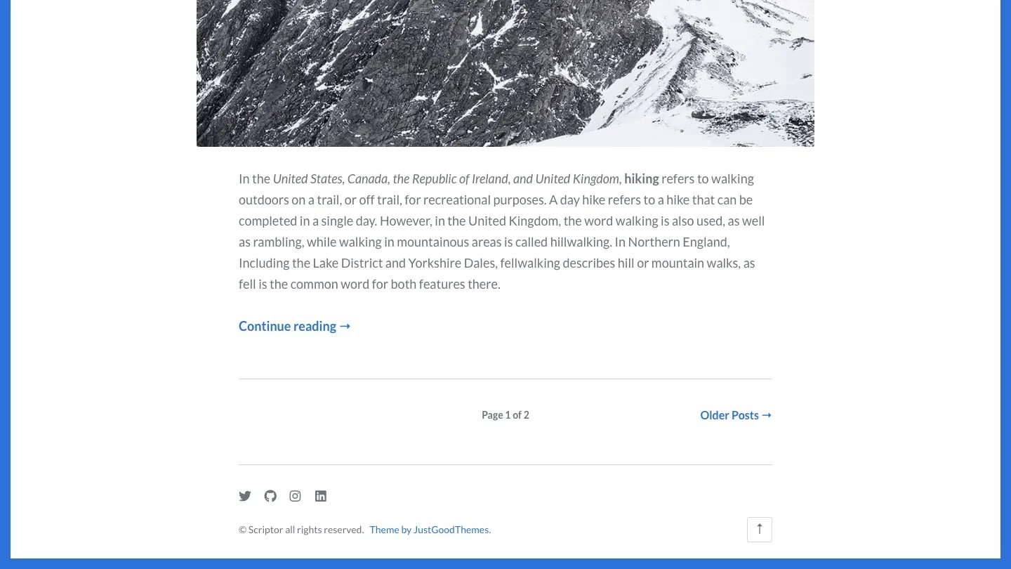 Scriptor Jekyll Theme screenshot 3