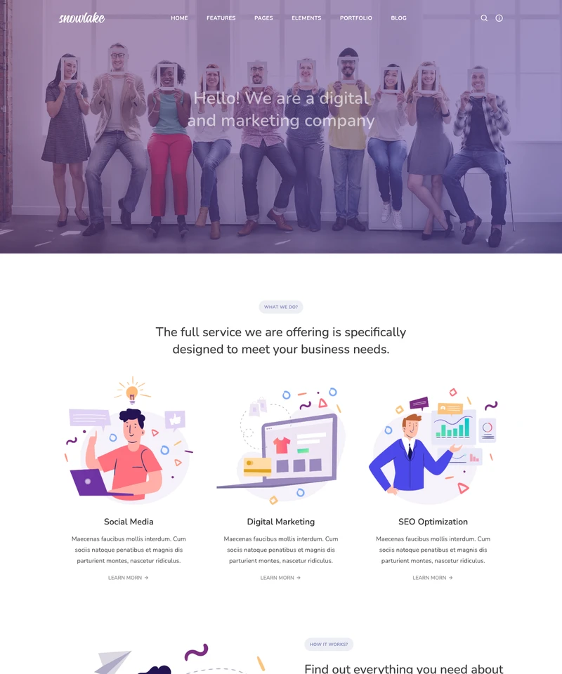 Snowlake Jekyll Theme