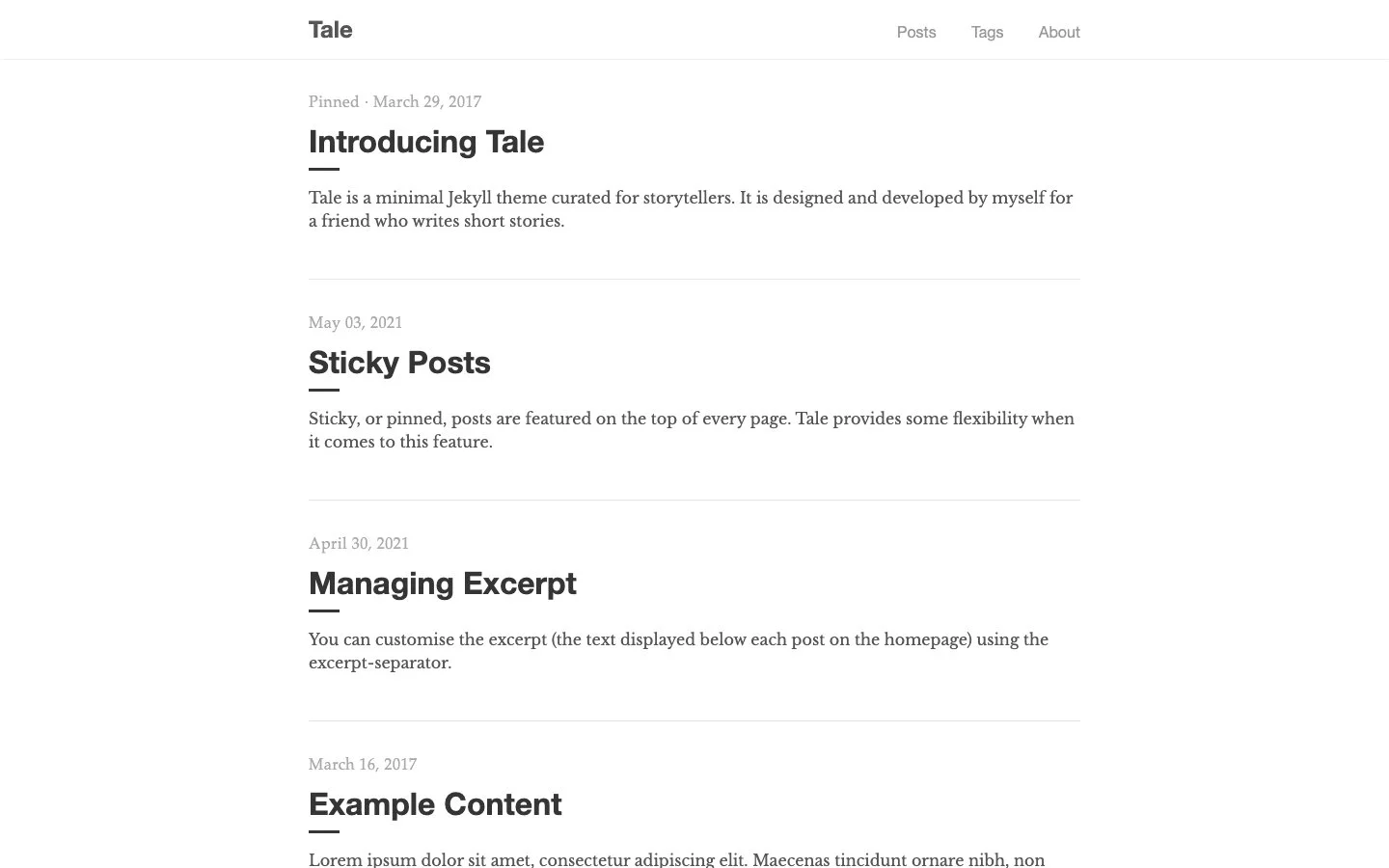 Tale screenshot 1