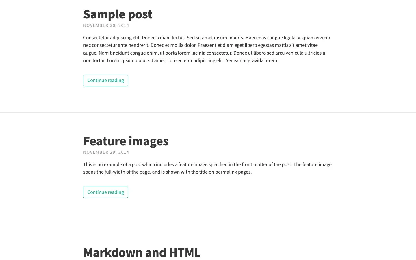 Type Theme screenshot 2