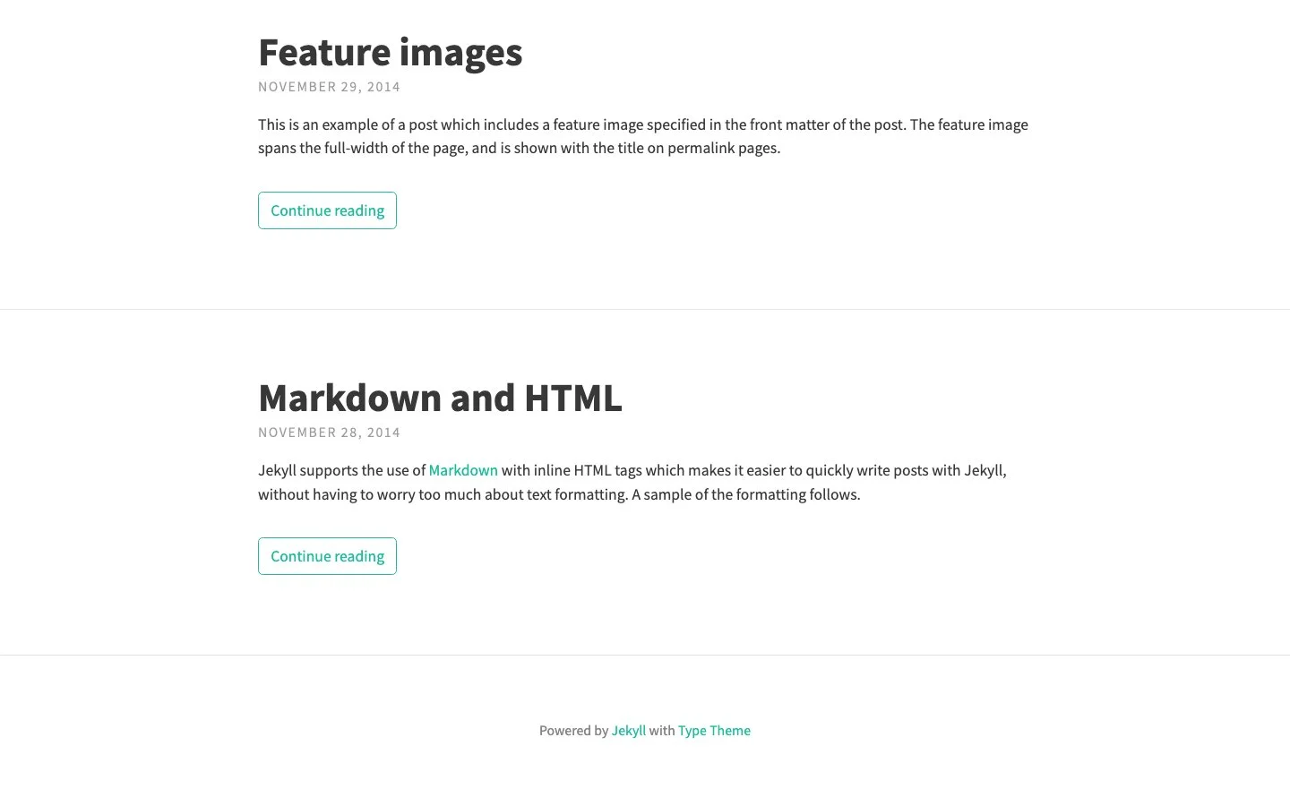 Type Theme screenshot 3